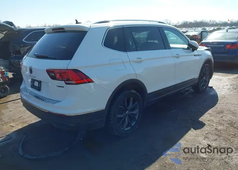 2022 Volkswagen Tiguan 2.0T Se z USA, uszkodzony, nr VIN 3VV2B7AX4NM105122